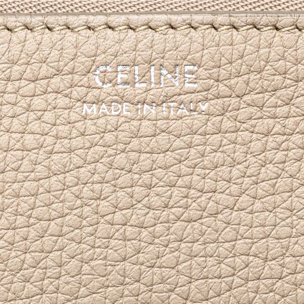 Pre-owned Celine Leather Big Bag Bucket Brown