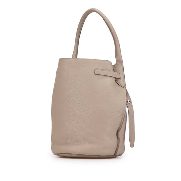 Pre-owned Celine Leather Big Bag Bucket Brown
