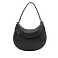 Miniatyrbild 1 av 10: Pre-owned Bottega Veneta Large Lambskin Intrecciato Gemelli Brown