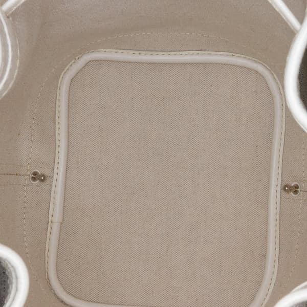 Pre-owned Goyard Goyardine Petit Flot White