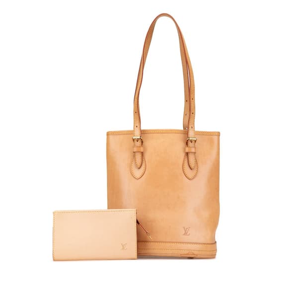 Pre-owned Louis Vuitton Nomade Petit Bucket Brown