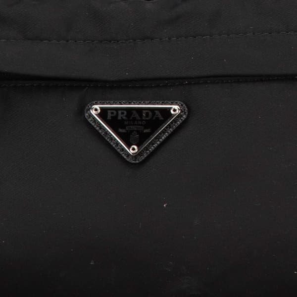 Pre-owned Prada Tessuto Belt Bag Black