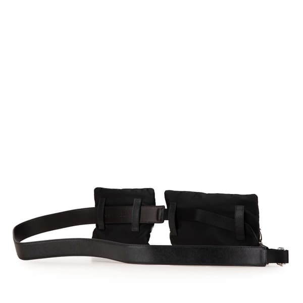 Pre-owned Prada Tessuto Belt Bag Black