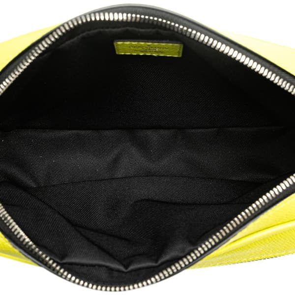Pre-owned Louis Vuitton Monogram Taigarama Outdoor Bumbag Yellow