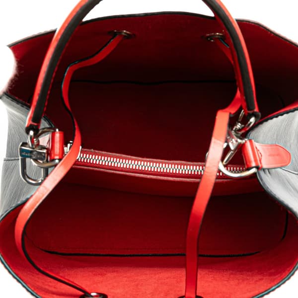 Pre-owned Louis Vuitton Epi NeoNoe MM Blue
