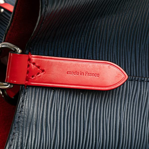 Pre-owned Louis Vuitton Epi NeoNoe MM Blue