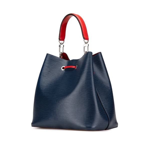 Pre-owned Louis Vuitton Epi NeoNoe MM Blue