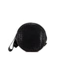 Pikkukuva 3 / 10: Pre-owned Bottega Veneta Perforated Leather Paper Bucket Bag Black
