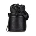 Pikkukuva 1 / 10: Pre-owned Bottega Veneta Perforated Leather Paper Bucket Bag Black