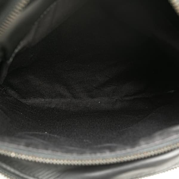 Pre-owned Bottega Veneta Nappa Intrecciato Utility Belt Bag Black