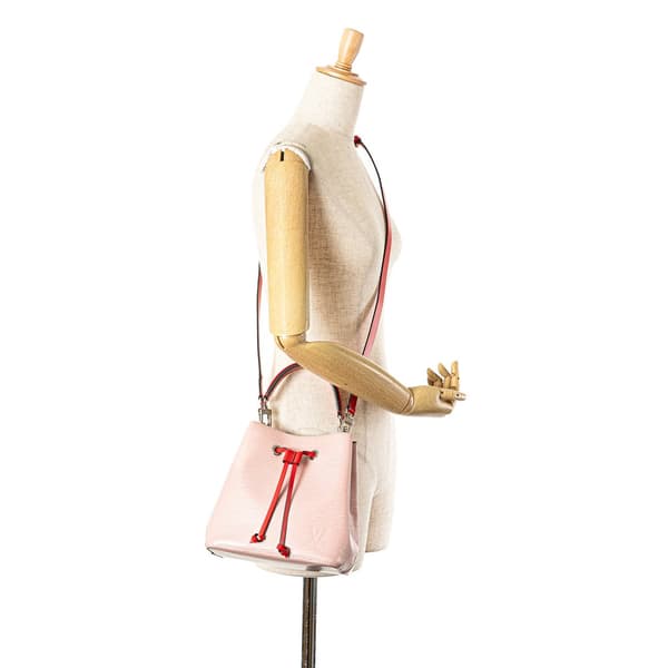 Pre-owned Louis Vuitton Epi Neonoe BB Pink