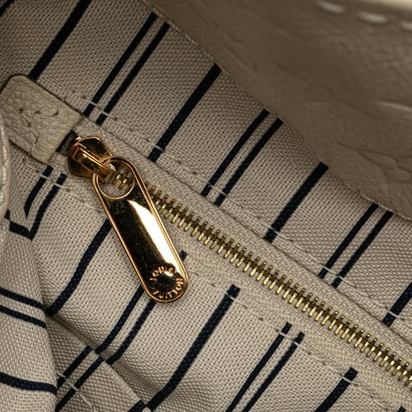 Pre-owned Louis Vuitton Monogram Empreinte Artsy MM White