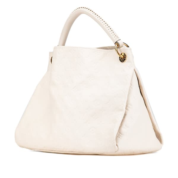 Pre-owned Louis Vuitton Monogram Empreinte Artsy MM White