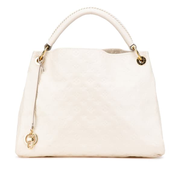 Pre-owned Louis Vuitton Monogram Empreinte Artsy MM White