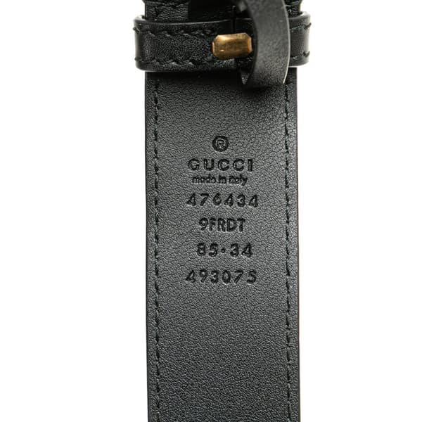 Pre-owned Gucci GG Marmont Matelasse Velvet Belt Bag Black