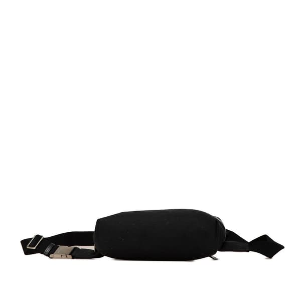 Pre-owned Saint Laurent Canvas City Belt Bag Black