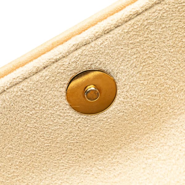 Pre-owned Louis Vuitton Monogram Pochette Florentine Brown