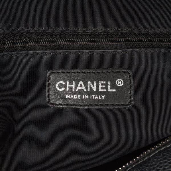 Pre-owned Chanel Caviar 31 Hobo Bag Black