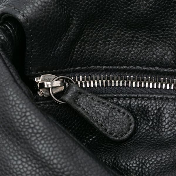 Pre-owned Chanel Caviar 31 Hobo Bag Black