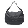 Pikkukuva 1 / 10: Pre-owned Chanel Caviar 31 Hobo Bag Black