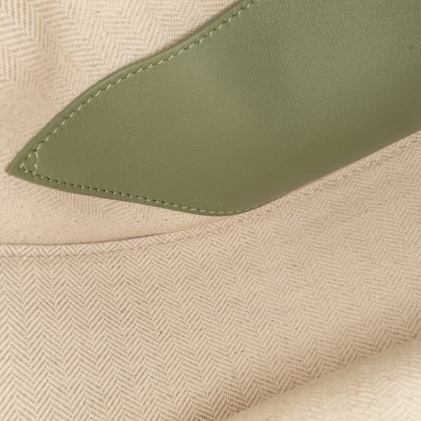 Pre-owned LOEWE Anagram Canvas Luna Hobo Green