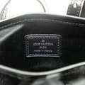 Miniatyrbilde 5 av 7: Pre-owned Louis Vuitton Monogram Mini Satin Bucket Black
