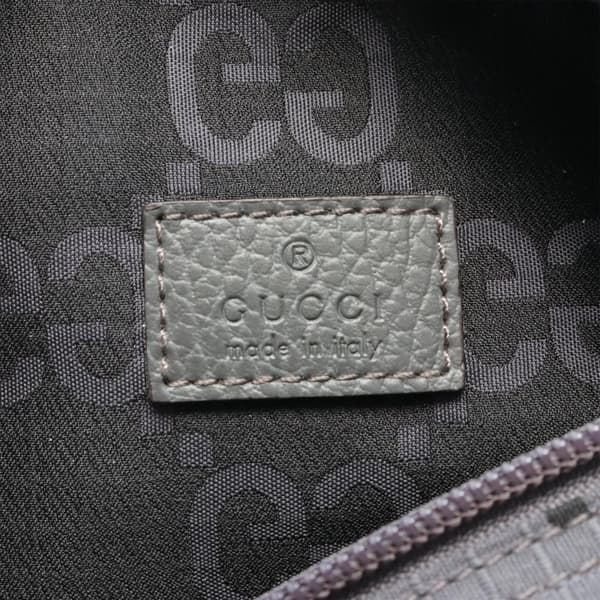 Pre-owned Gucci GG Nylon Ripstop Belt Bag Gray