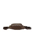 Miniatyrbilde 3 av 10: Pre-owned Louis Vuitton Damier Ebene Melville Belt Bum Bag Brown