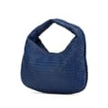 Pikkukuva 2 / 10: Pre-owned Bottega Veneta Small Nappa Intrecciato Veneta Hobo Blue