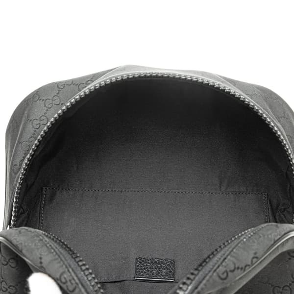 Pre-owned Gucci GG Nylon Web Belt Bag Black