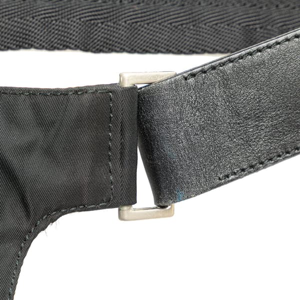Pre-owned Prada Tessuto Belt Bag Black