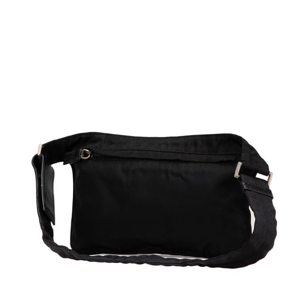 Pre-owned Prada Tessuto Belt Bag Black