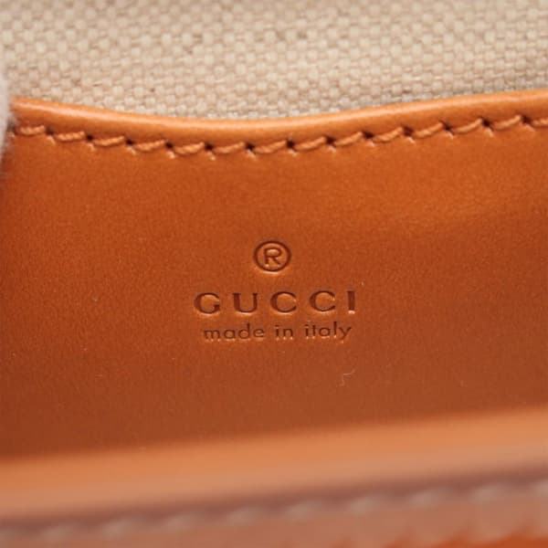 Pre-owned Gucci Mini Leather Bamboo 1947 Belt Bag Brown