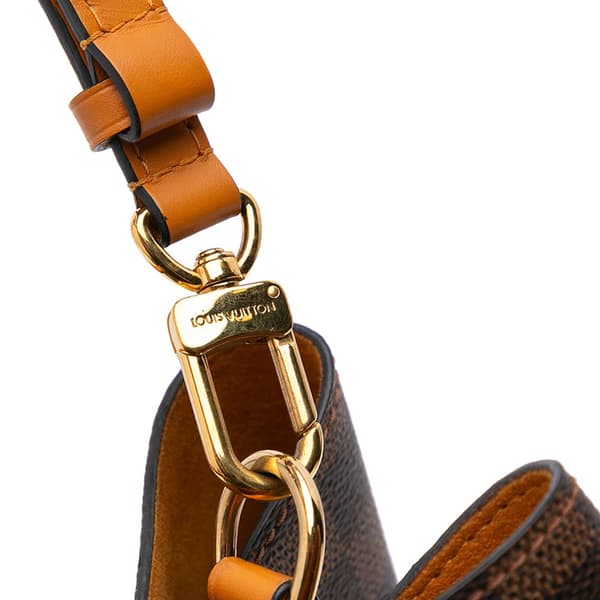Pre-owned Louis Vuitton Damier Ebene Neonoe MM Brown