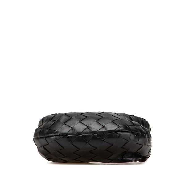 Pre-owned Bottega Veneta Candy Nappa Intrecciato Jodie Black
