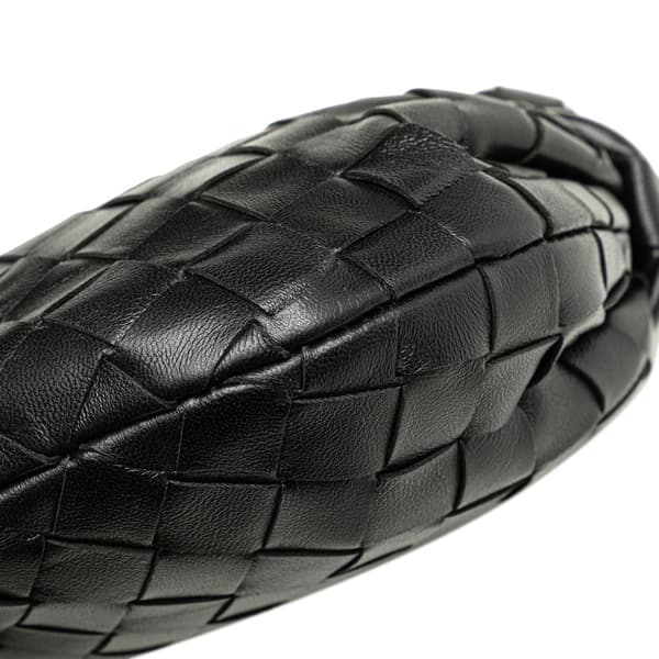 Pre-owned Bottega Veneta Candy Nappa Intrecciato Jodie Black
