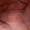 Miniatyrbild 4 av 7: Pre-owned Celine Small Leather Seau Sangle Brown