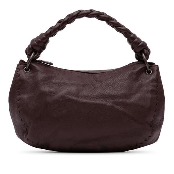 Pre-owned Bottega Veneta Cervo Hobo Bag Brown