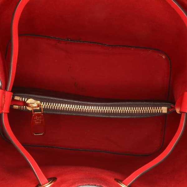 Pre-owned Louis Vuitton Monogram Braided Neonoe MM Brown