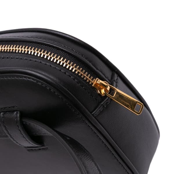 Pre-owned Celine Leather Crecy Belt Bag Black