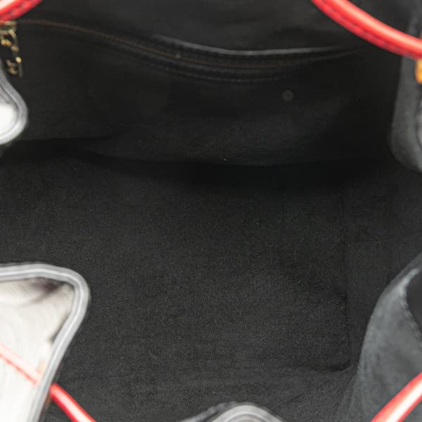 Pre-owned Louis Vuitton Epi Bicolor Noe GM Black