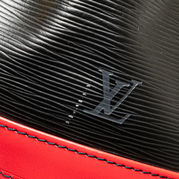 Pre-owned Louis Vuitton Epi Bicolor Noe GM Black