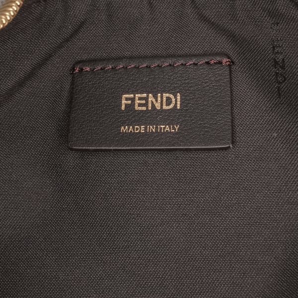 Pre-owned Fendi Small Canvas Fendigraphy Hobo Brown