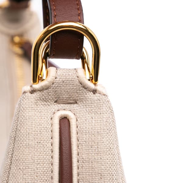 Pre-owned Fendi Small Canvas Fendigraphy Hobo Brown