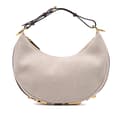 Miniatyrbillede 1 af 10: Pre-owned Fendi Small Canvas Fendigraphy Hobo Brown