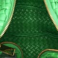 Miniatyrbild 4 av 6: Pre-owned Bottega Veneta Mini Rubber Intreccio Padded Jodie Green