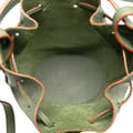 Miniatyrbillede 4 af 10: Pre-owned LOEWE Mini Leather Balloon Bucket Bag Green