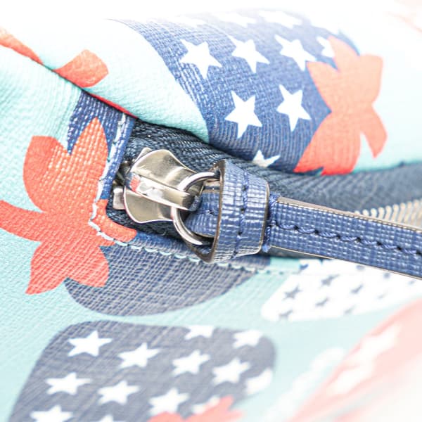 Pre-owned Gucci Children's Cosmic Strawberries Belt Bag Blue