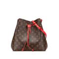 Miniatyrbilde 1 av 10: Pre-owned Louis Vuitton Monogram Braided Neonoe MM Brown