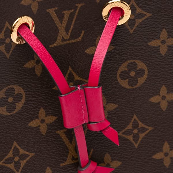 Pre-owned Louis Vuitton Monogram Neonoe MM Brown